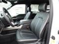 Platinum Black Front Seat Photo for 2016 Ford F150 #110754079