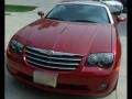 2004 Blaze Red Crystal Pearl Chrysler Crossfire Limited Coupe  photo #2