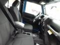 2016 Hydro Blue Pearl Jeep Wrangler Unlimited Sport 4x4  photo #9