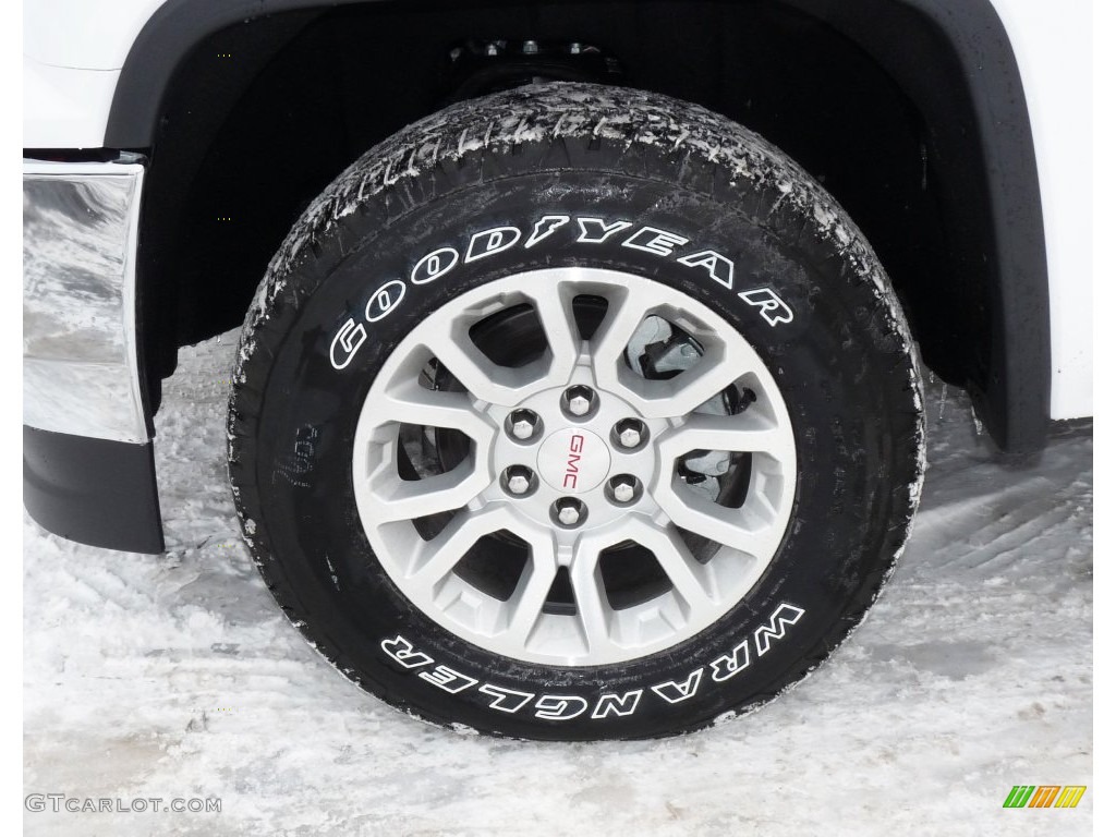 2016 Sierra 1500 SLE Double Cab 4WD - Summit White / Jet Black photo #5