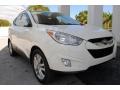 2013 Cotton White Hyundai Tucson Limited  photo #2