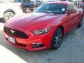 2016 Race Red Ford Mustang EcoBoost Coupe  photo #7