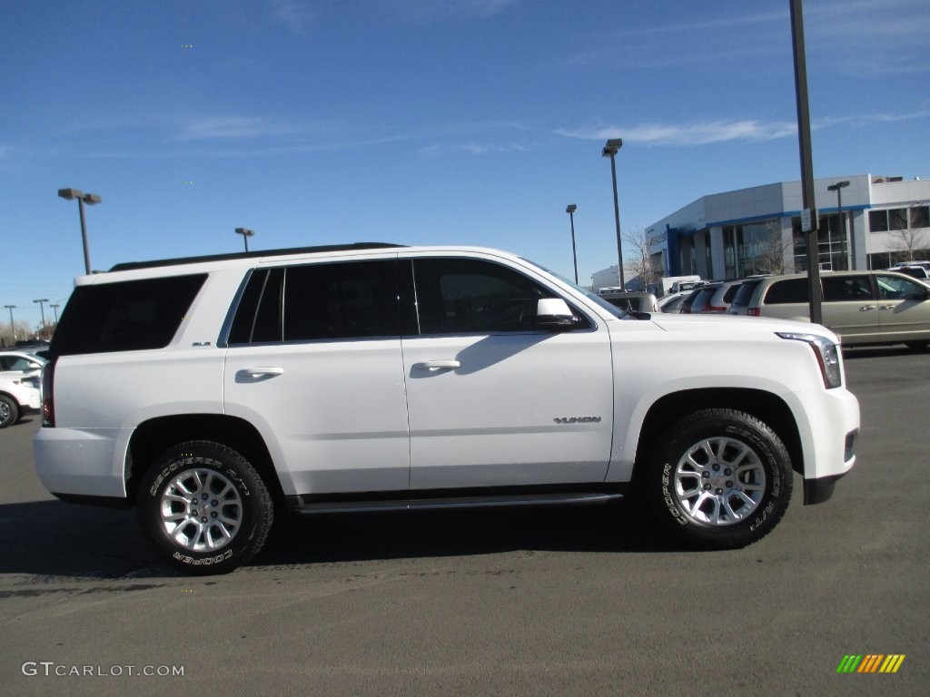 2015 Yukon SLE 4WD - Summit White / Jet Black photo #7