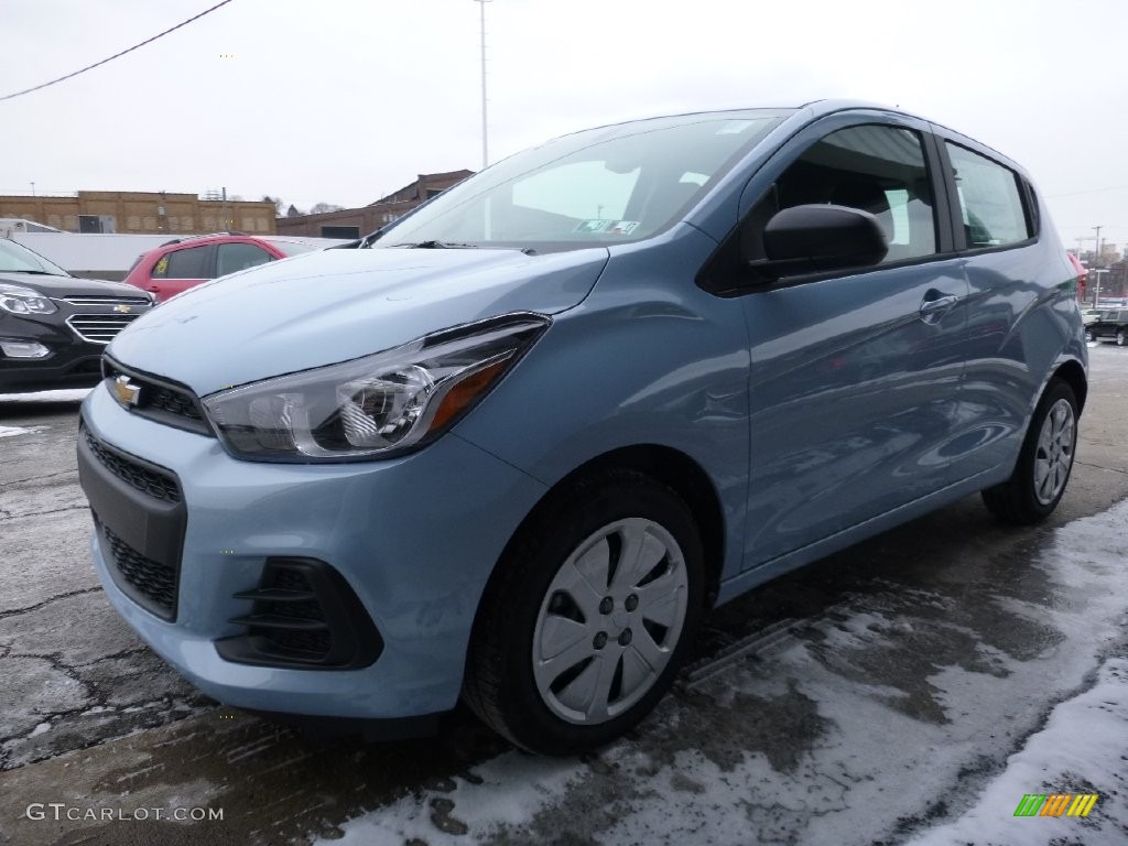 2016 Spark LS - Electric Blue Metallic / Jet Black photo #6