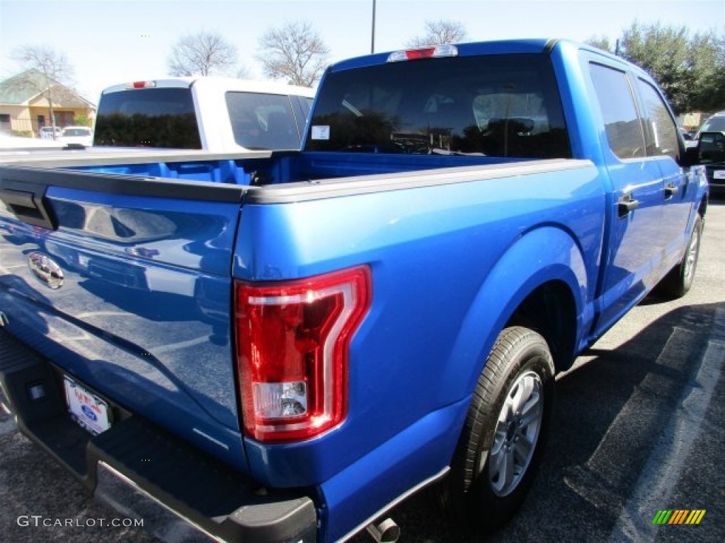 2016 F150 XLT SuperCrew - Blue Flame / Medium Earth Gray photo #8