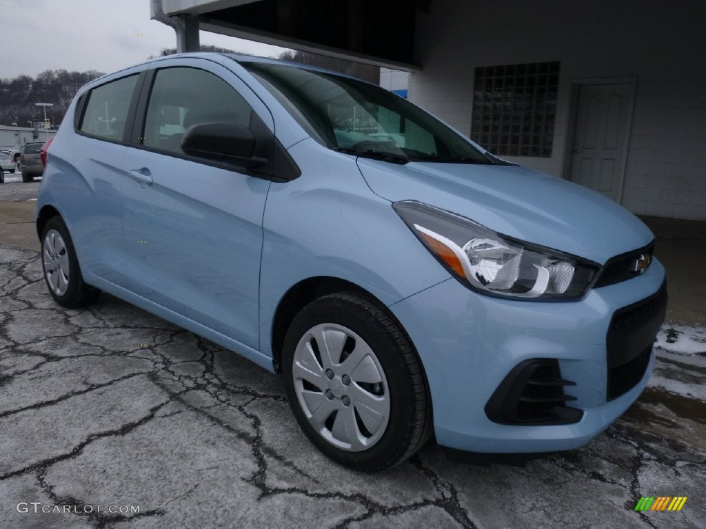 2016 Spark LS - Electric Blue Metallic / Jet Black photo #8