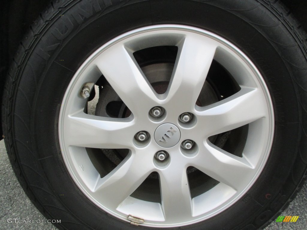 2013 Sorento LX AWD - Titanium Silver / Black photo #38
