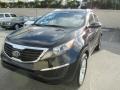 2012 Black Cherry Kia Sportage LX AWD  photo #2