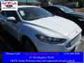 2016 Oxford White Ford Fusion S  photo #1