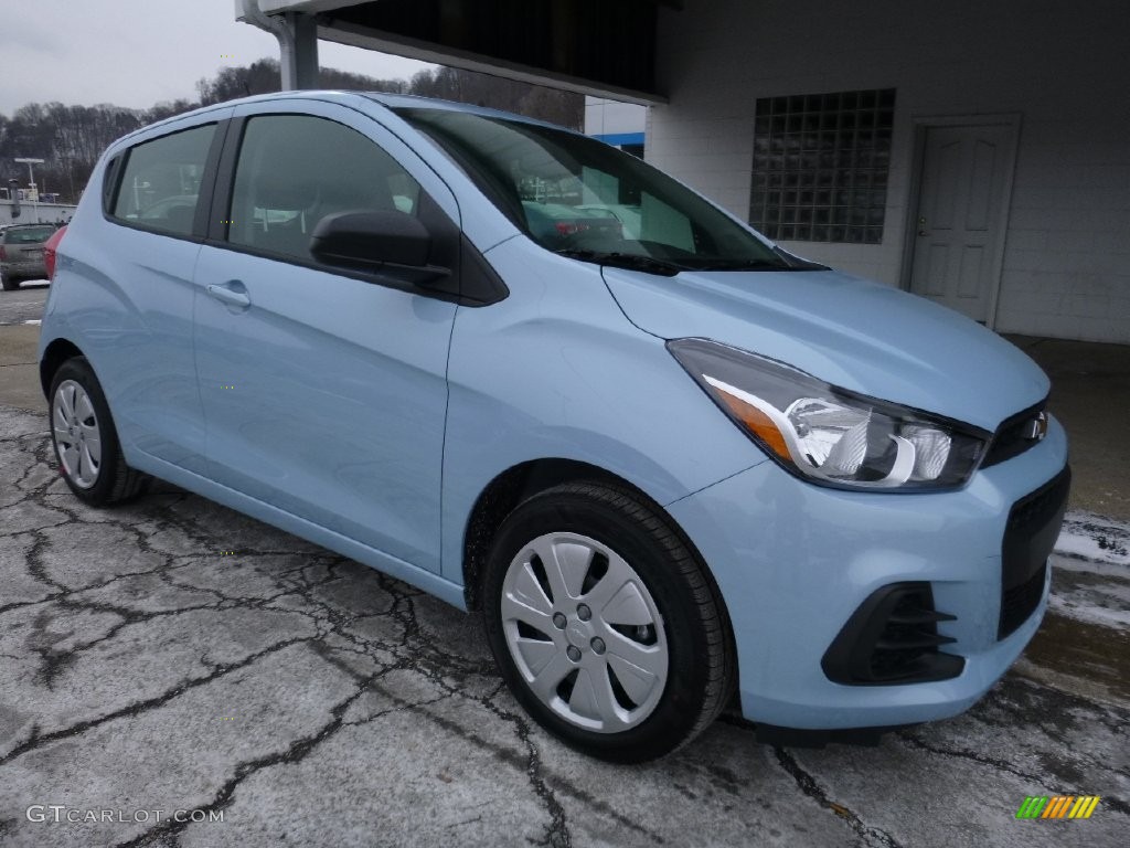 2016 Spark LS - Electric Blue Metallic / Jet Black photo #8
