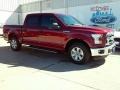 2015 Ruby Red Metallic Ford F150 XLT SuperCrew  photo #1