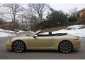 2013 911 Carrera S Cabriolet Lime Gold Metallic