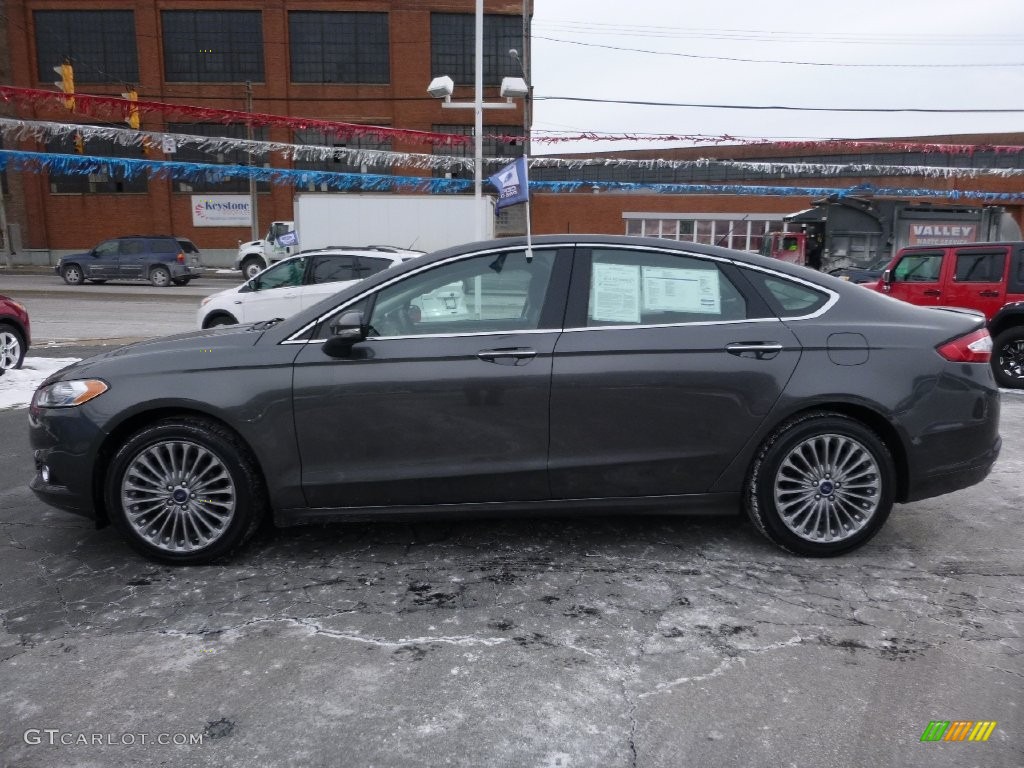 2015 Fusion Titanium - Magnetic Metallic / Charcoal Black photo #5