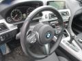 Black Steering Wheel Photo for 2016 BMW 6 Series #110760798