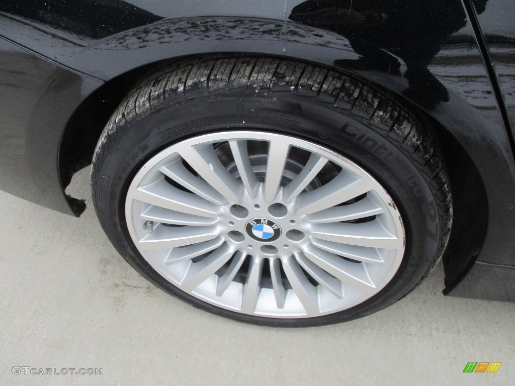 2013 3 Series 328i xDrive Sedan - Jet Black / Saddle Brown photo #3