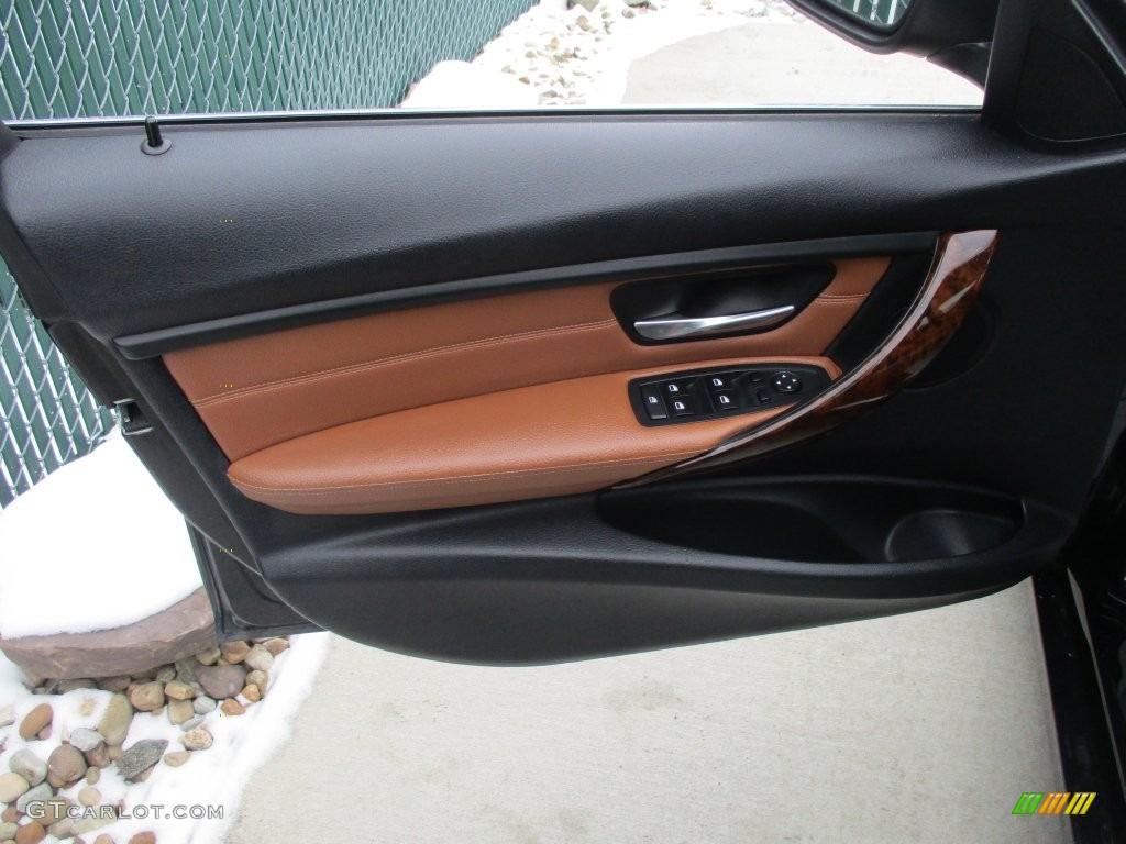 2013 3 Series 328i xDrive Sedan - Jet Black / Saddle Brown photo #10