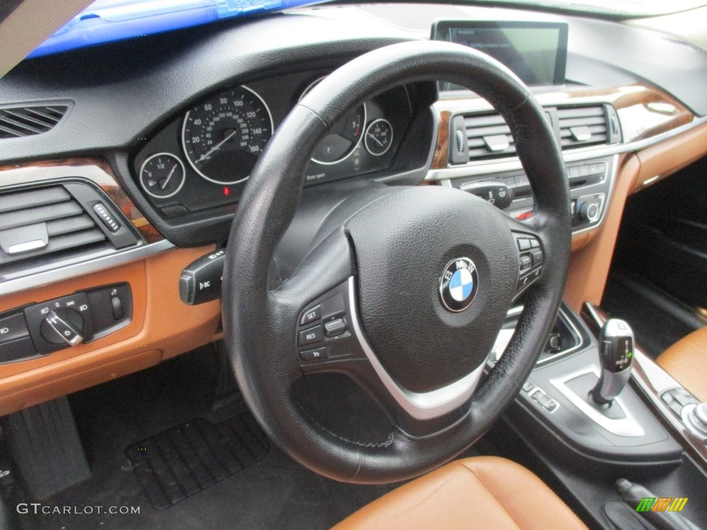 2013 3 Series 328i xDrive Sedan - Jet Black / Saddle Brown photo #16