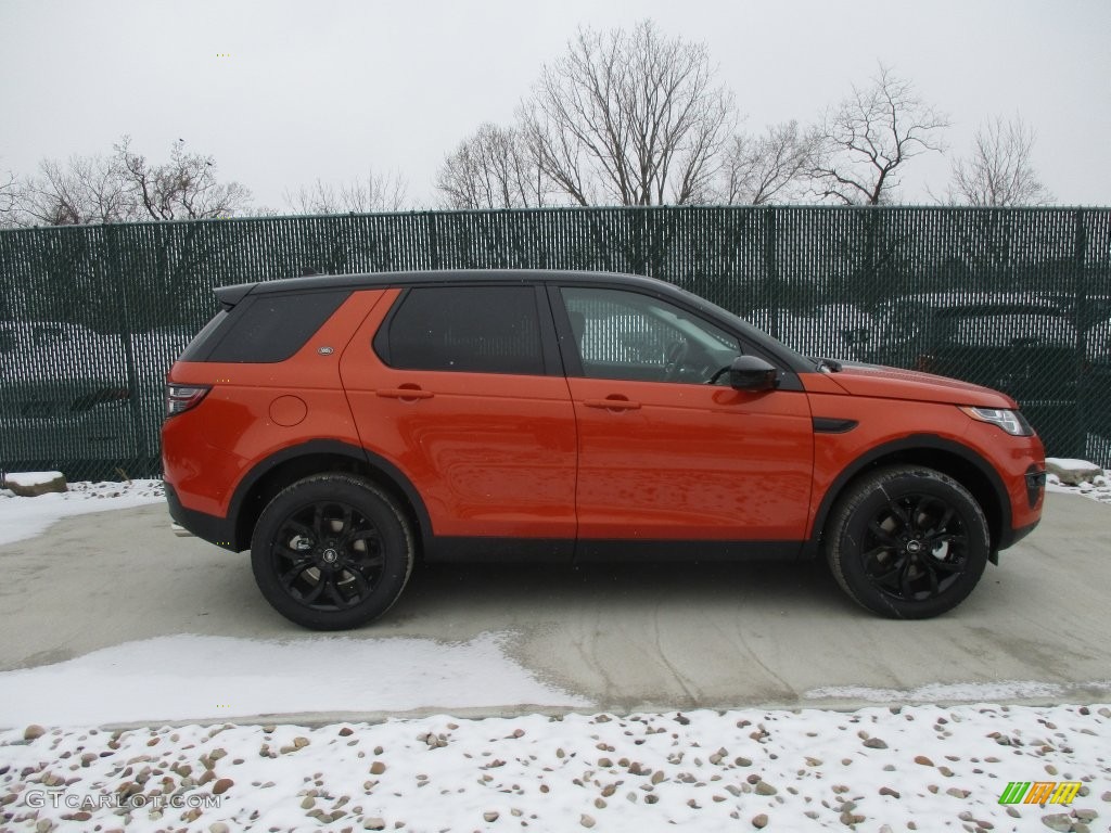 2016 Discovery Sport HSE 4WD - Phoenix Orange Metallic / Ebony photo #2