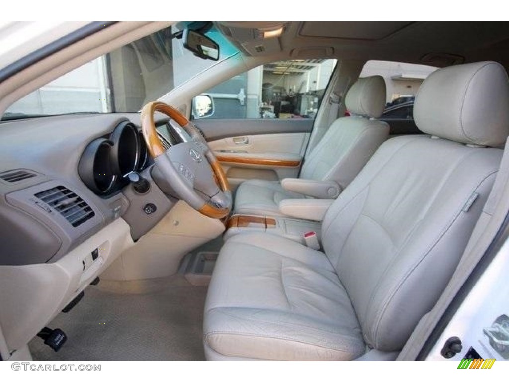 2009 RX 350 - Crystal White Mica / Light Gray photo #16