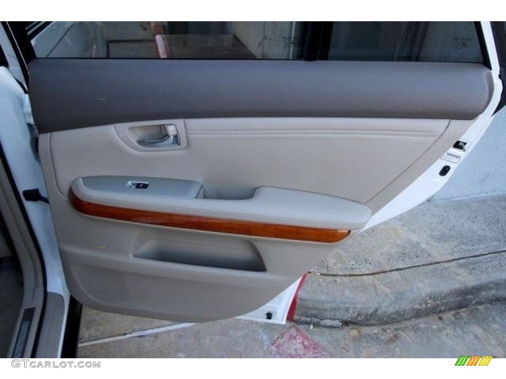 2009 RX 350 - Crystal White Mica / Light Gray photo #21