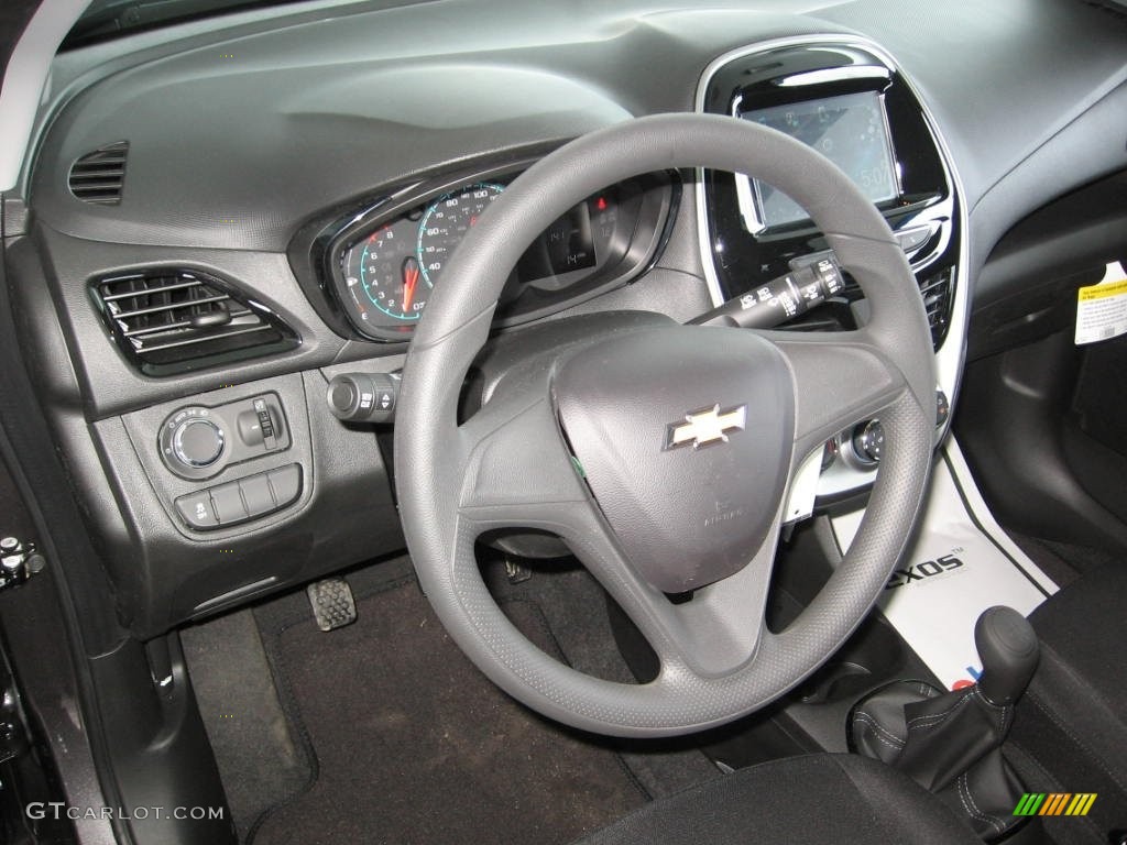 2016 Spark LS - Titanium Metallic / Jet Black photo #6