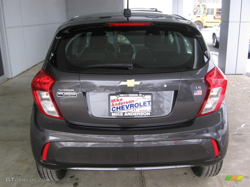 2016 Spark LS - Titanium Metallic / Jet Black photo #17