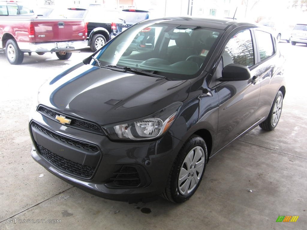 2016 Spark LS - Titanium Metallic / Jet Black photo #20
