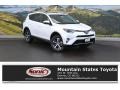 2016 Super White Toyota RAV4 XLE AWD  photo #1