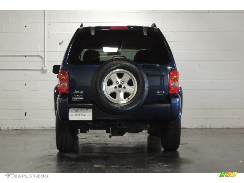 2004 Liberty Limited 4x4 - Patriot Blue Pearl / Light Taupe/Dark Slate Gray photo #20