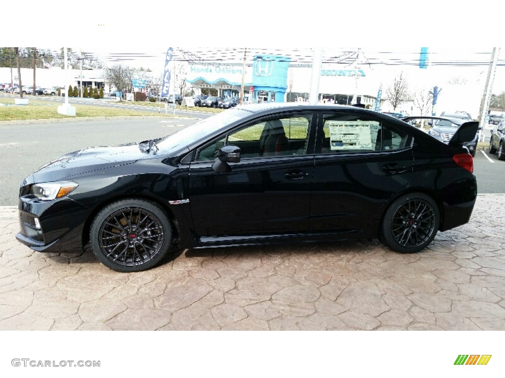 Crystal Black Silica 2016 Subaru WRX STI Exterior Photo #110765585