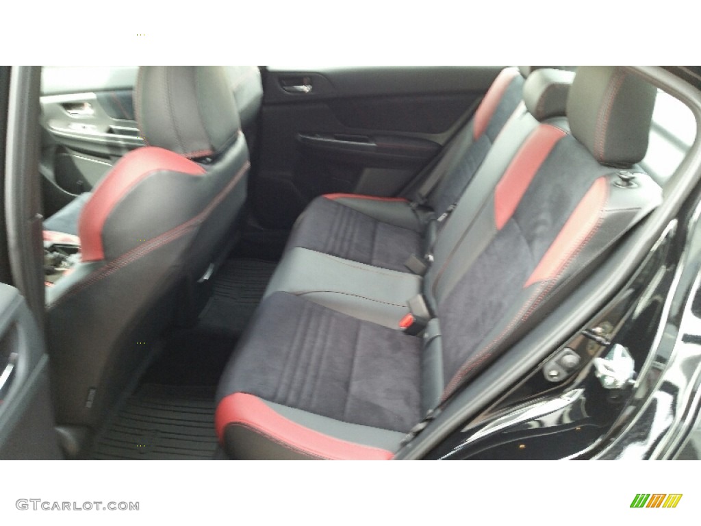 Carbon Black Interior 2016 Subaru WRX STI Photo #110765628