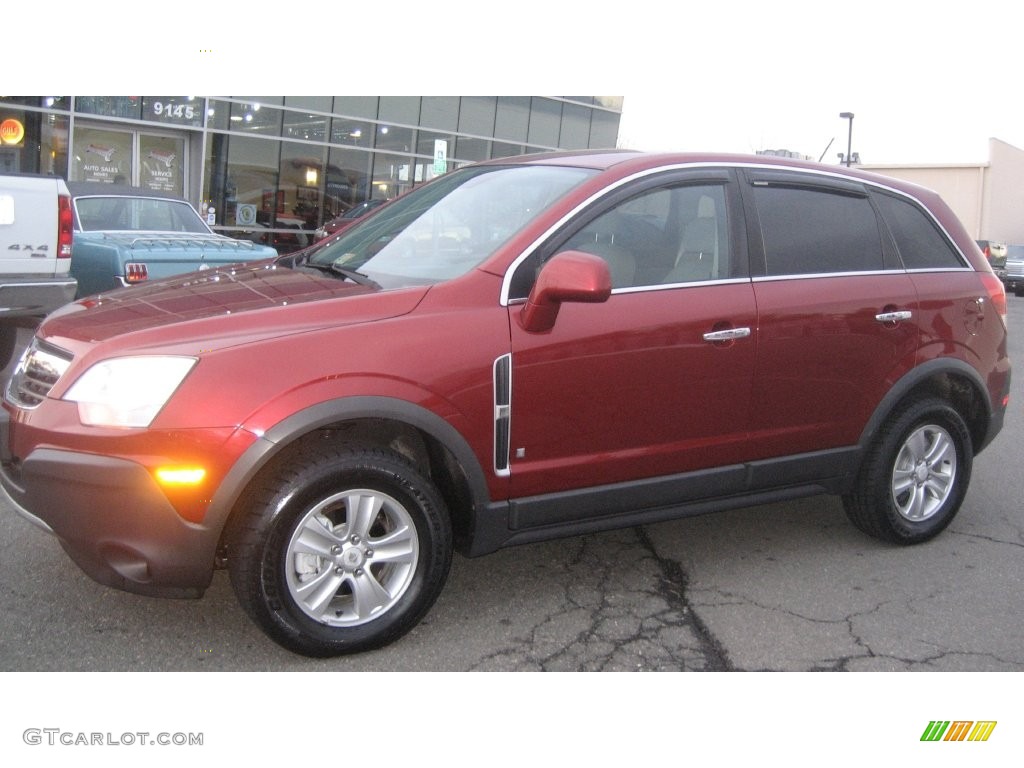 2008 VUE XE 3.5 AWD - Ruby Red / Tan photo #1