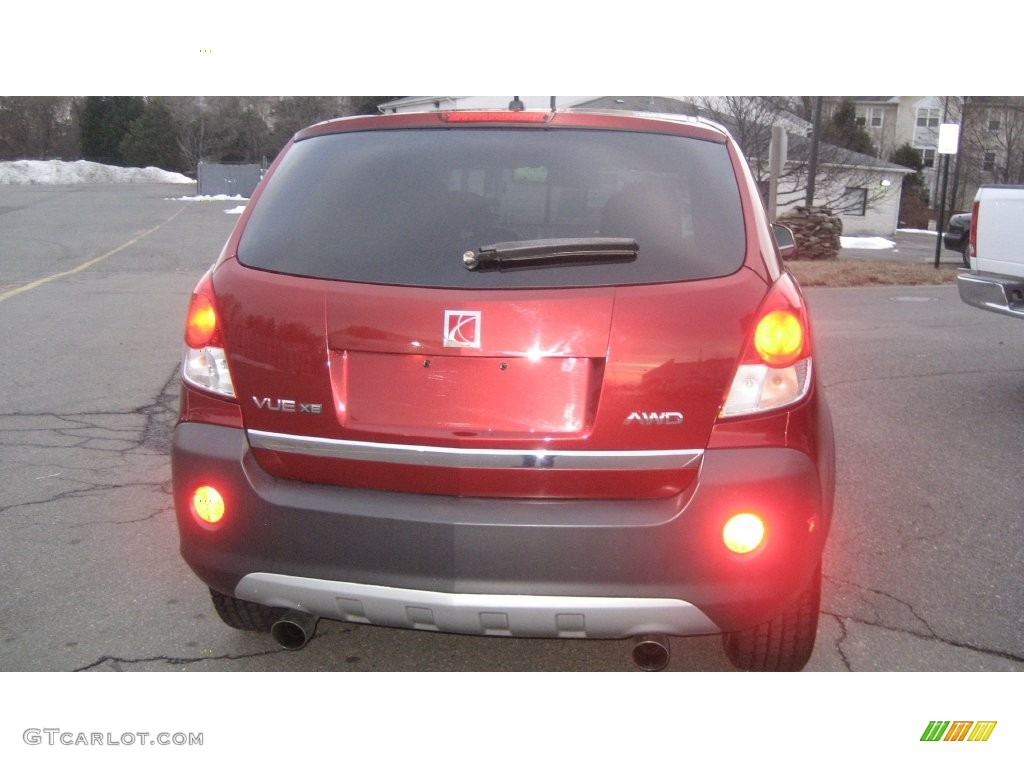 2008 VUE XE 3.5 AWD - Ruby Red / Tan photo #4