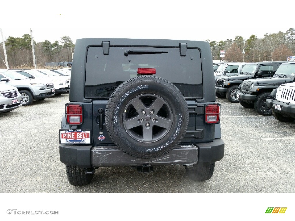 2016 Wrangler Unlimited Sport 4x4 - Rhino / Black photo #5