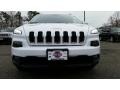 2016 Bright White Jeep Cherokee Latitude  photo #2