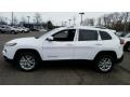 2016 Bright White Jeep Cherokee Latitude  photo #3