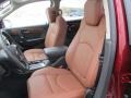 Ebony/Saddle Up 2016 Chevrolet Traverse LTZ Interior Color