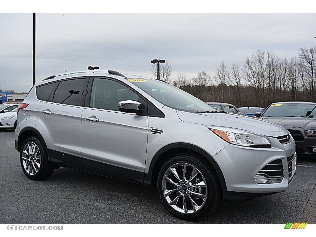 2014 Escape SE 2.0L EcoBoost 4WD - Ingot Silver / Charcoal Black photo #1