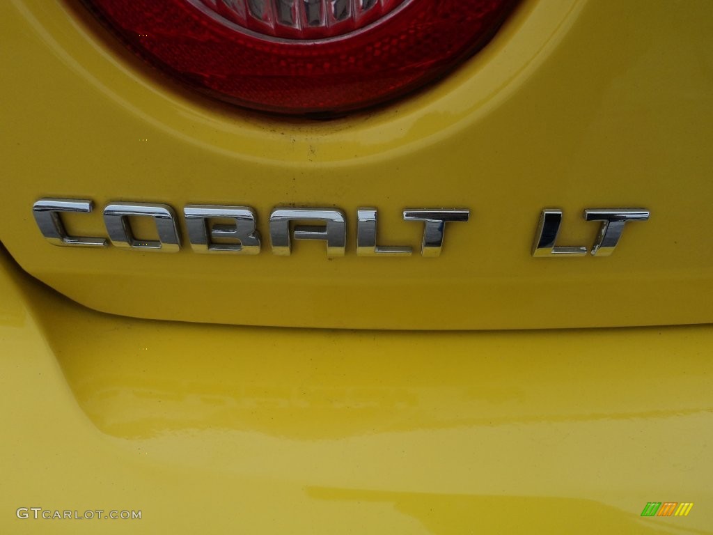 2009 Cobalt LT Coupe - Rally Yellow / Ebony photo #19