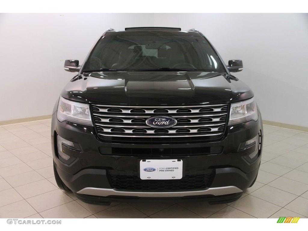 2016 Explorer Limited 4WD - Shadow Black / Ebony Black photo #2