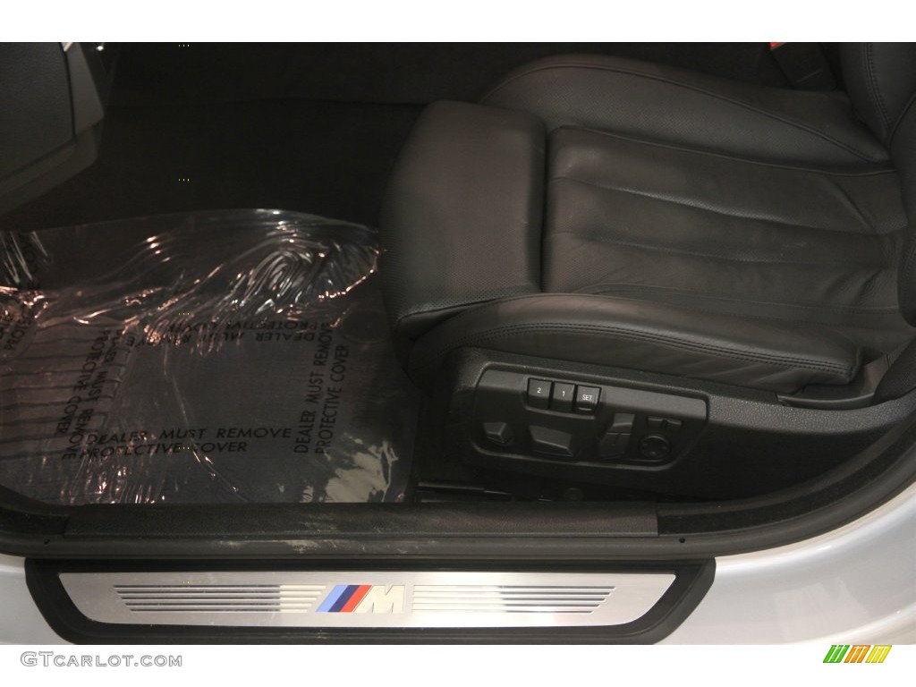 2015 6 Series 640i xDrive Gran Coupe - Glacier Silver Metallic / Black photo #5