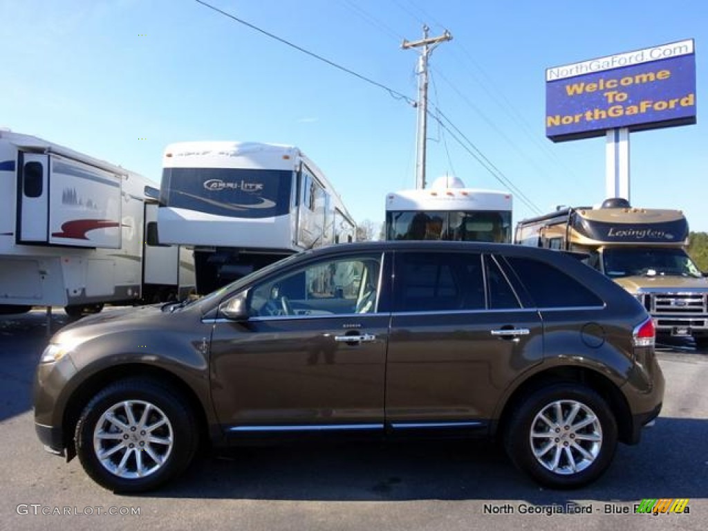 2011 MKX FWD - Earth Metallic / Medium Light Stone photo #2