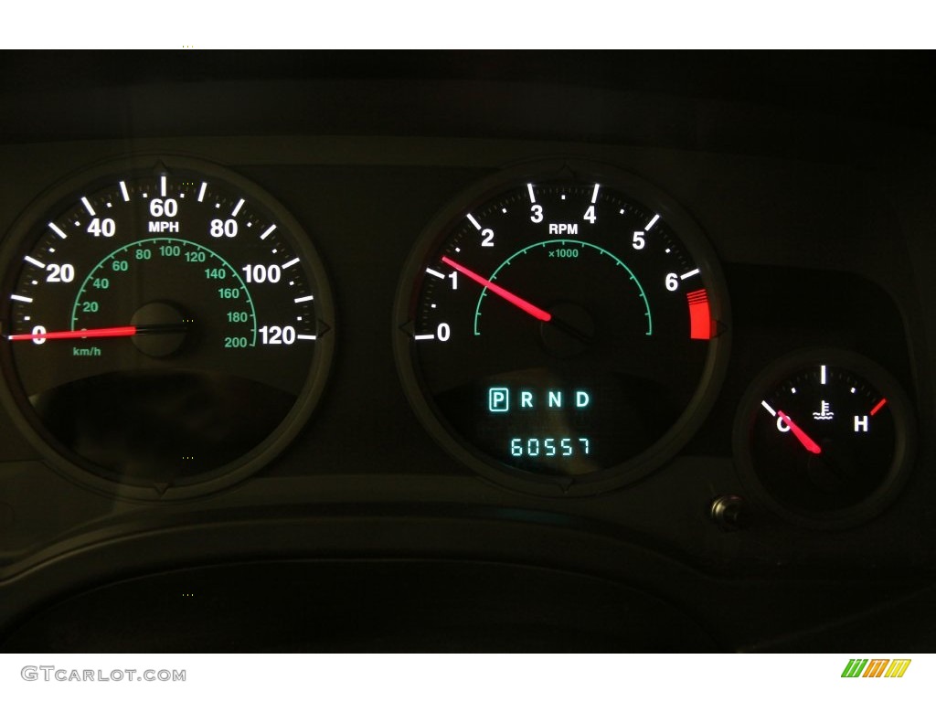 2008 Jeep Compass Sport 4x4 Gauges Photo #110777403