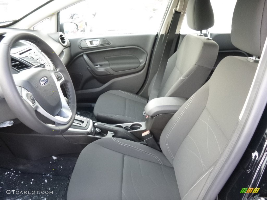 2016 Fiesta SE Sedan - Shadow Black / Charcoal Black photo #6