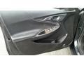 Jet Black 2016 Chevrolet Malibu Premier Door Panel