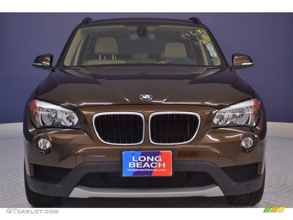 2013 X1 sDrive 28i - Marrakesh Brown Metallic / Beige photo #2