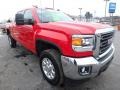 2015 Fire Red GMC Sierra 2500HD SLE Crew Cab 4x4  photo #11