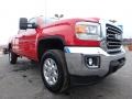 2015 Fire Red GMC Sierra 2500HD SLE Crew Cab 4x4  photo #12