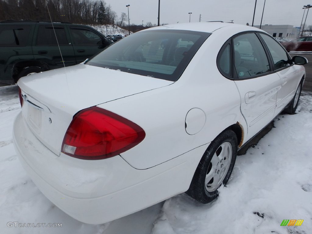 2003 Taurus SES - Vibrant White / Medium Graphite photo #4