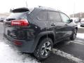 2016 Brilliant Black Crystal Pearl Jeep Cherokee Trailhawk 4x4  photo #7